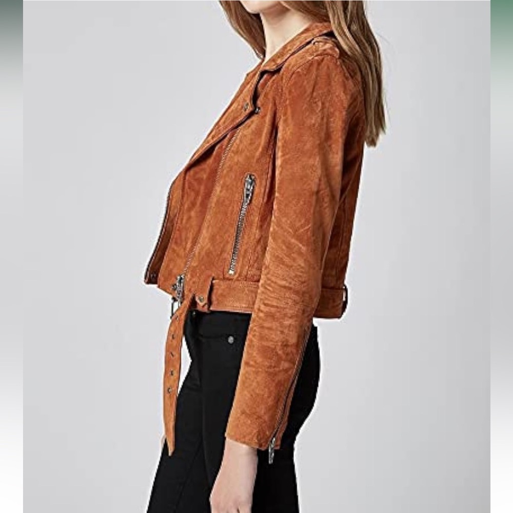 Blank NYC Suede Moto Jacket